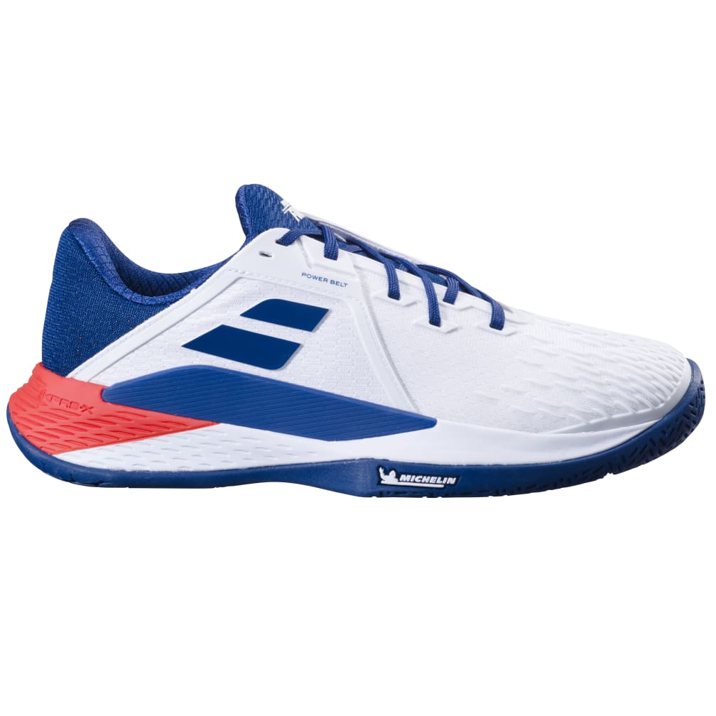 Babolat Propulse Fury 3 All Court Men - White/Estate Blue