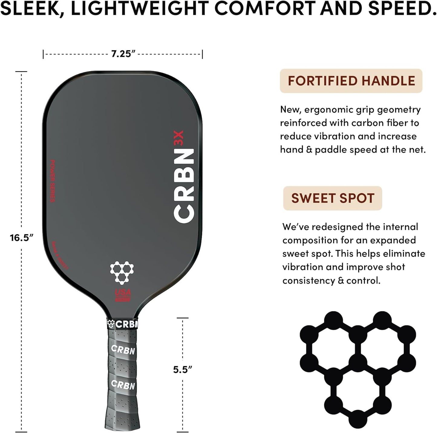 CRBN 3X Power Series (Hybrid Paddle)