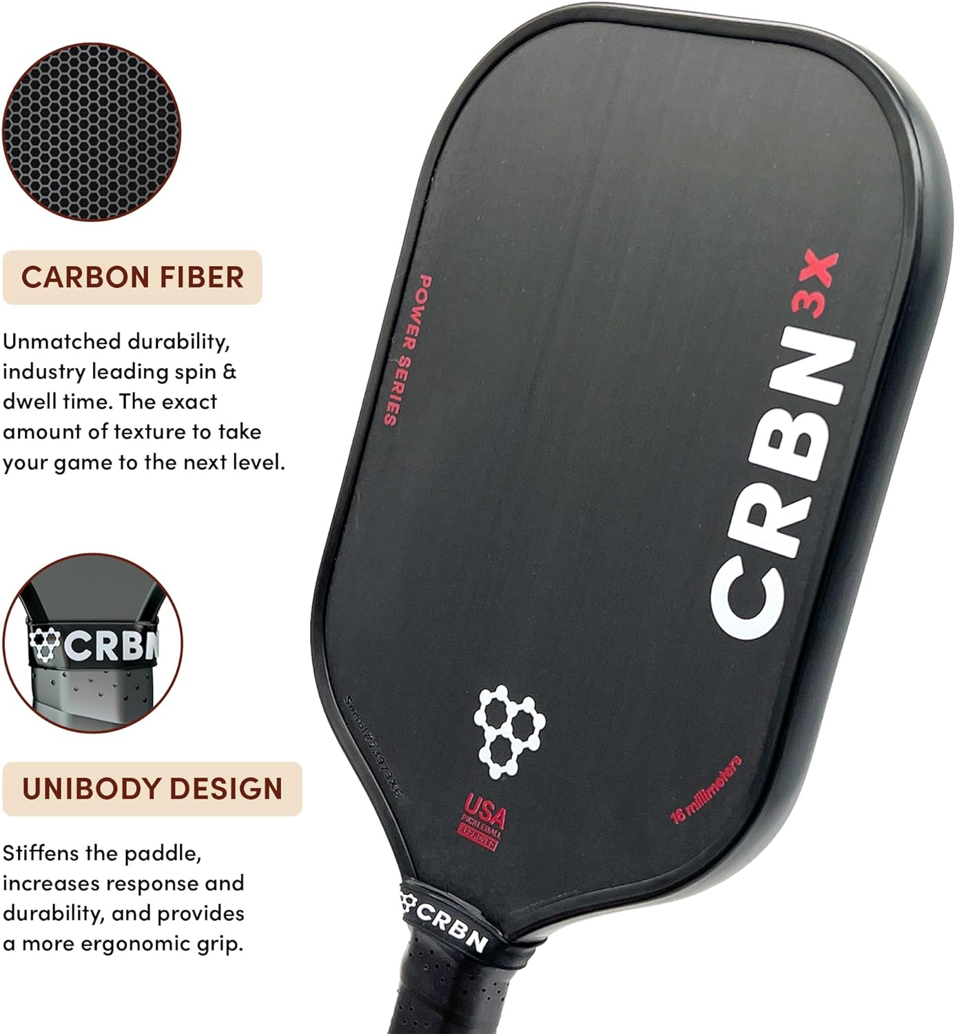 CRBN 3X Power Series (Hybrid Paddle)