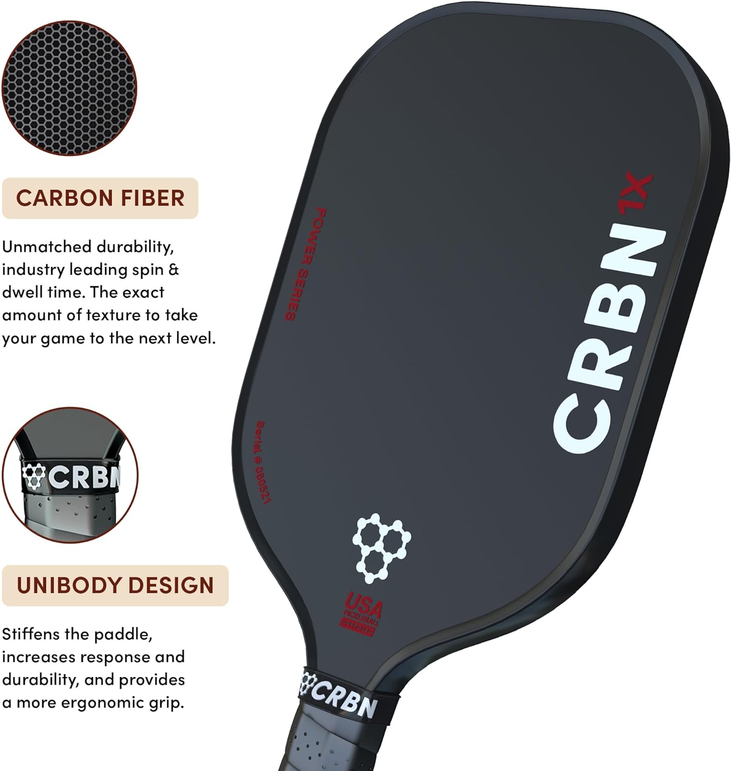 CRBN 1X Power Series (Elongated Paddle)