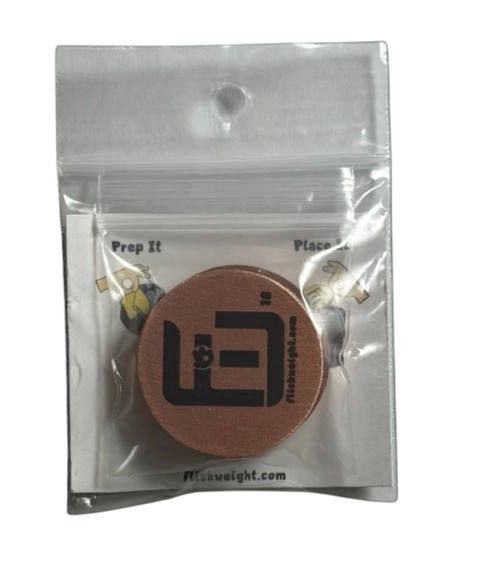 Flick Weight 3g - Copper 2 Pack