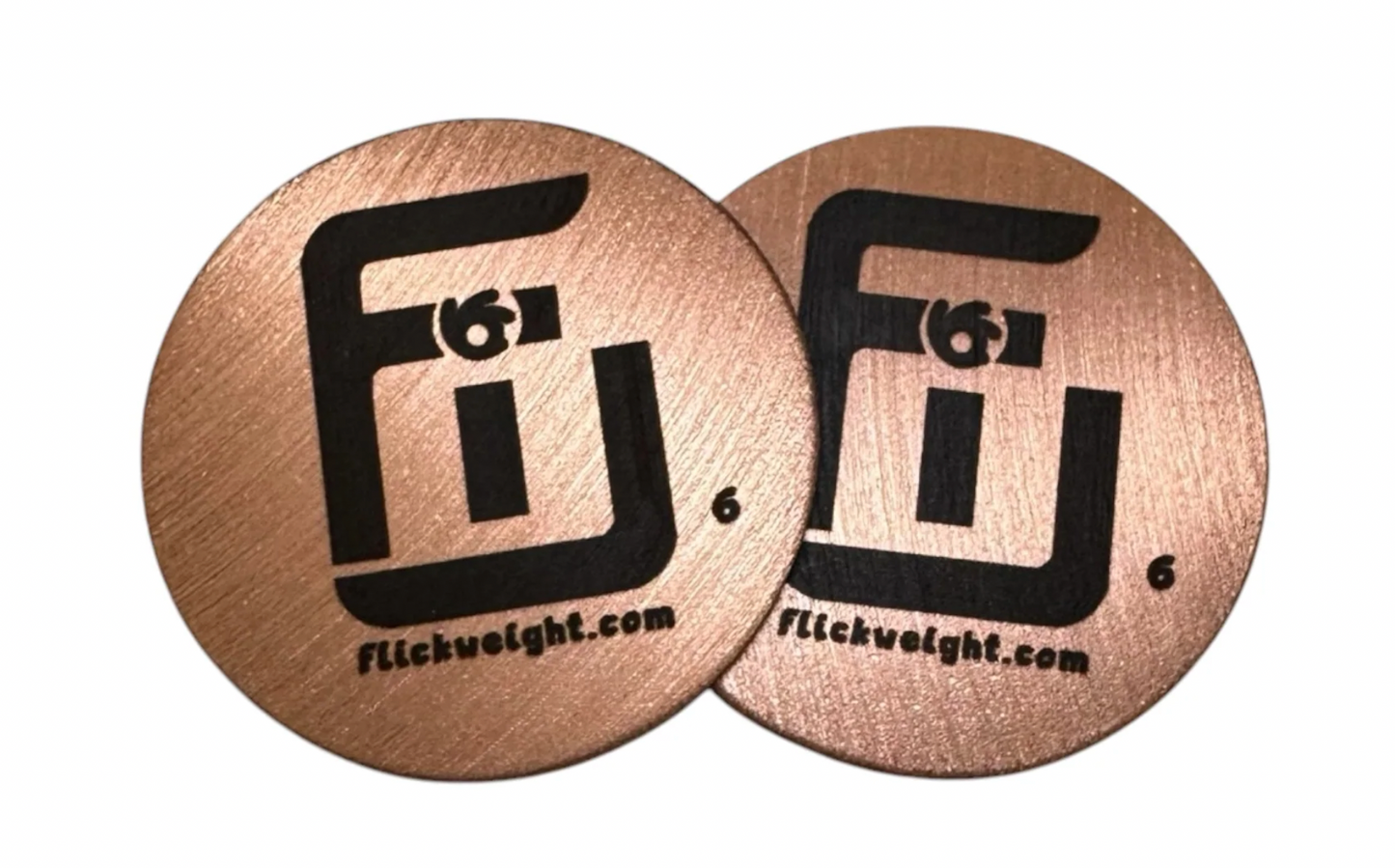 Flick Weight 6g - Copper 2 Pack
