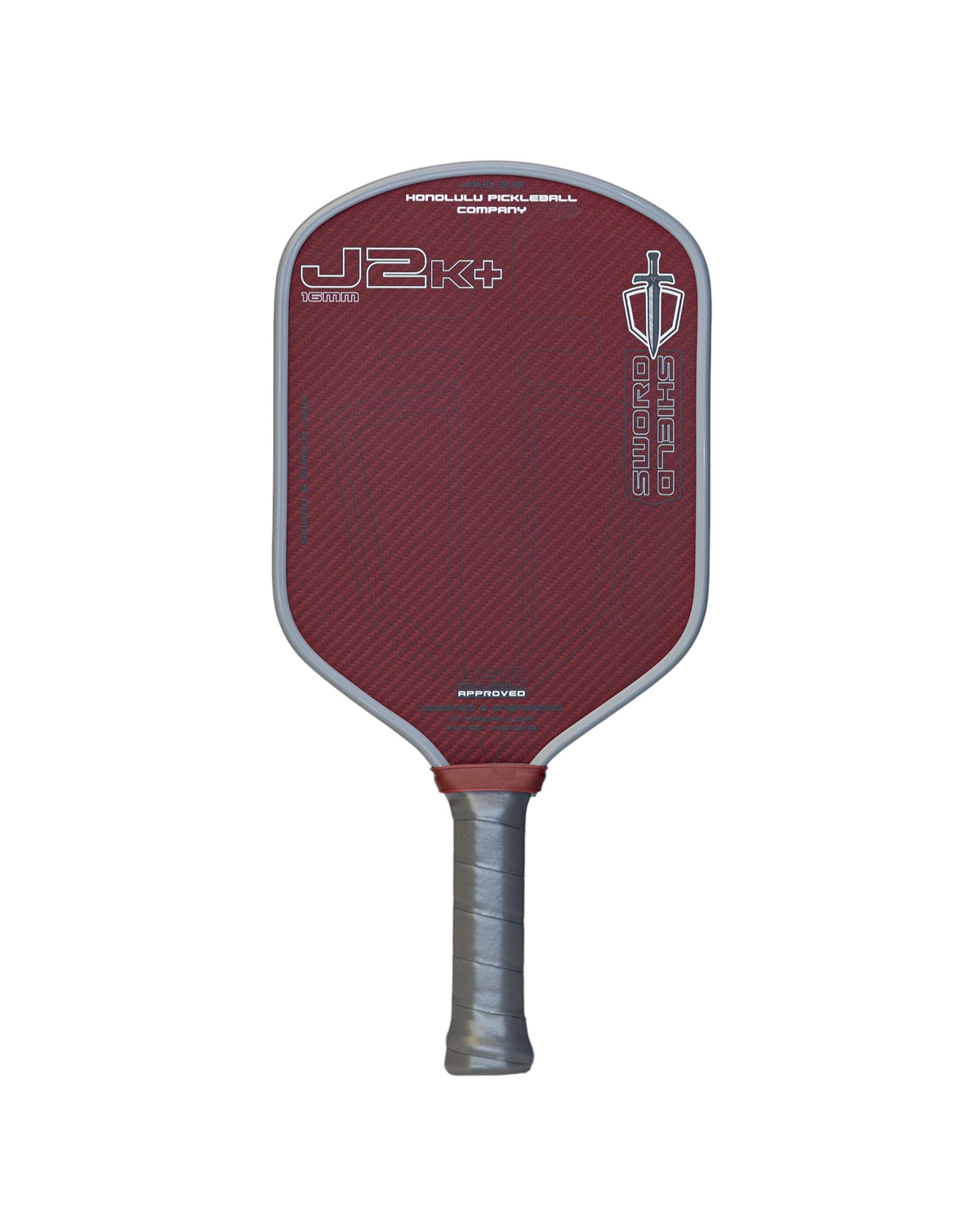 HONOLULU Pickleball Company Sword & Shield J2K+ Paddle