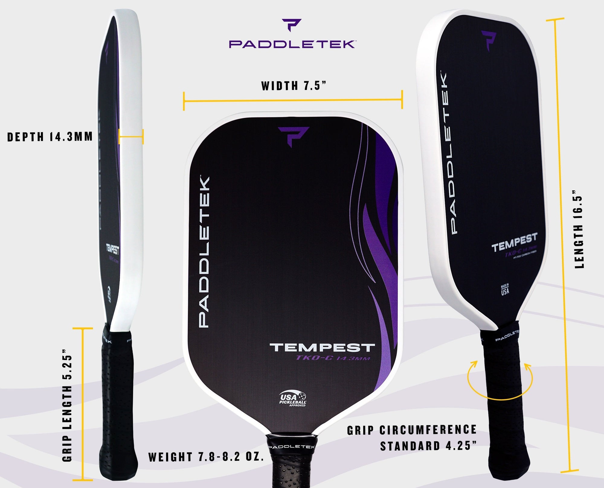 Paddletek TEMPEST TKO-C 14.3