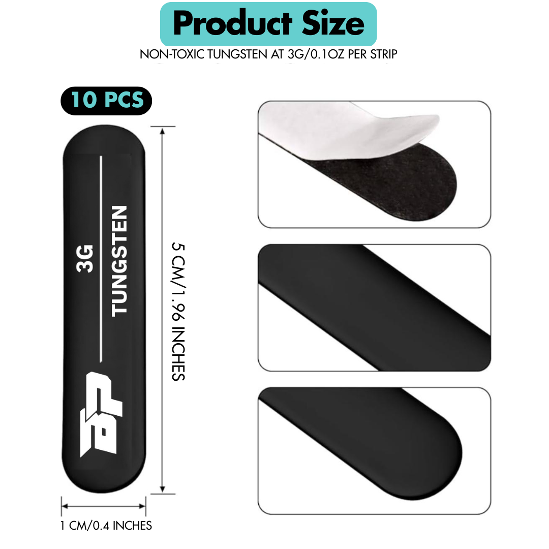 Bodhi Tungsten Weighted Strips