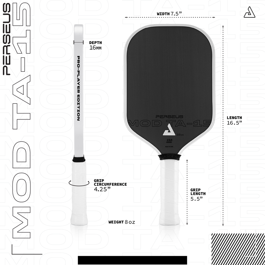 JOOLA PERSEUS 16MM MOD TA-15 PRO PLAYER EDITION