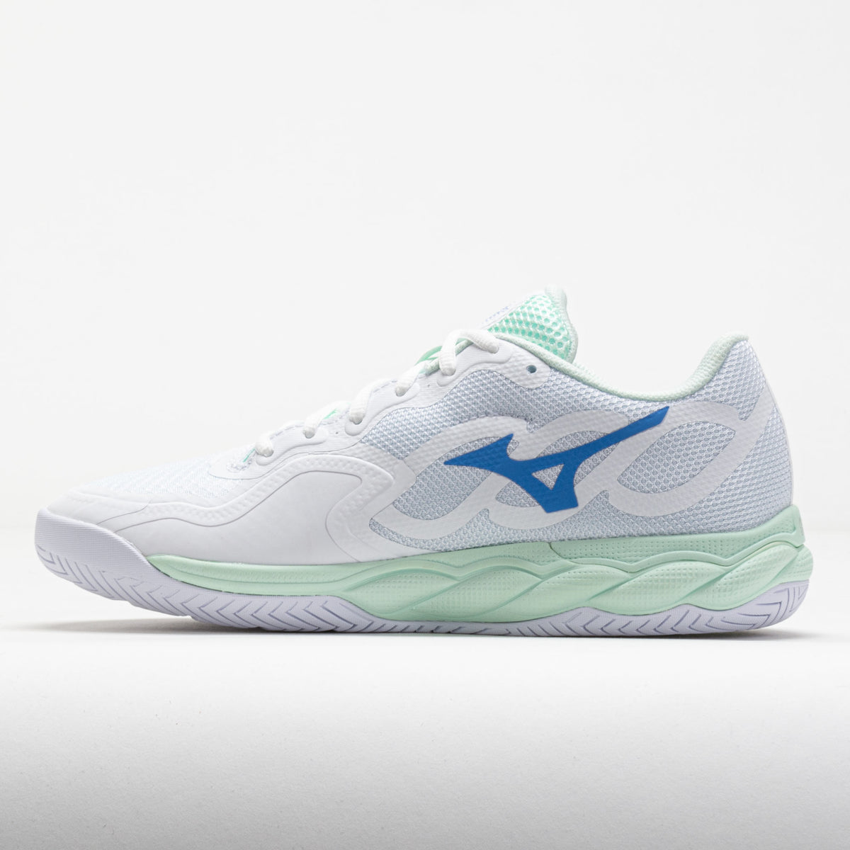 WAVE ENFORCE COURT AC WOMEN - WHITE-FRONTIER BLUE