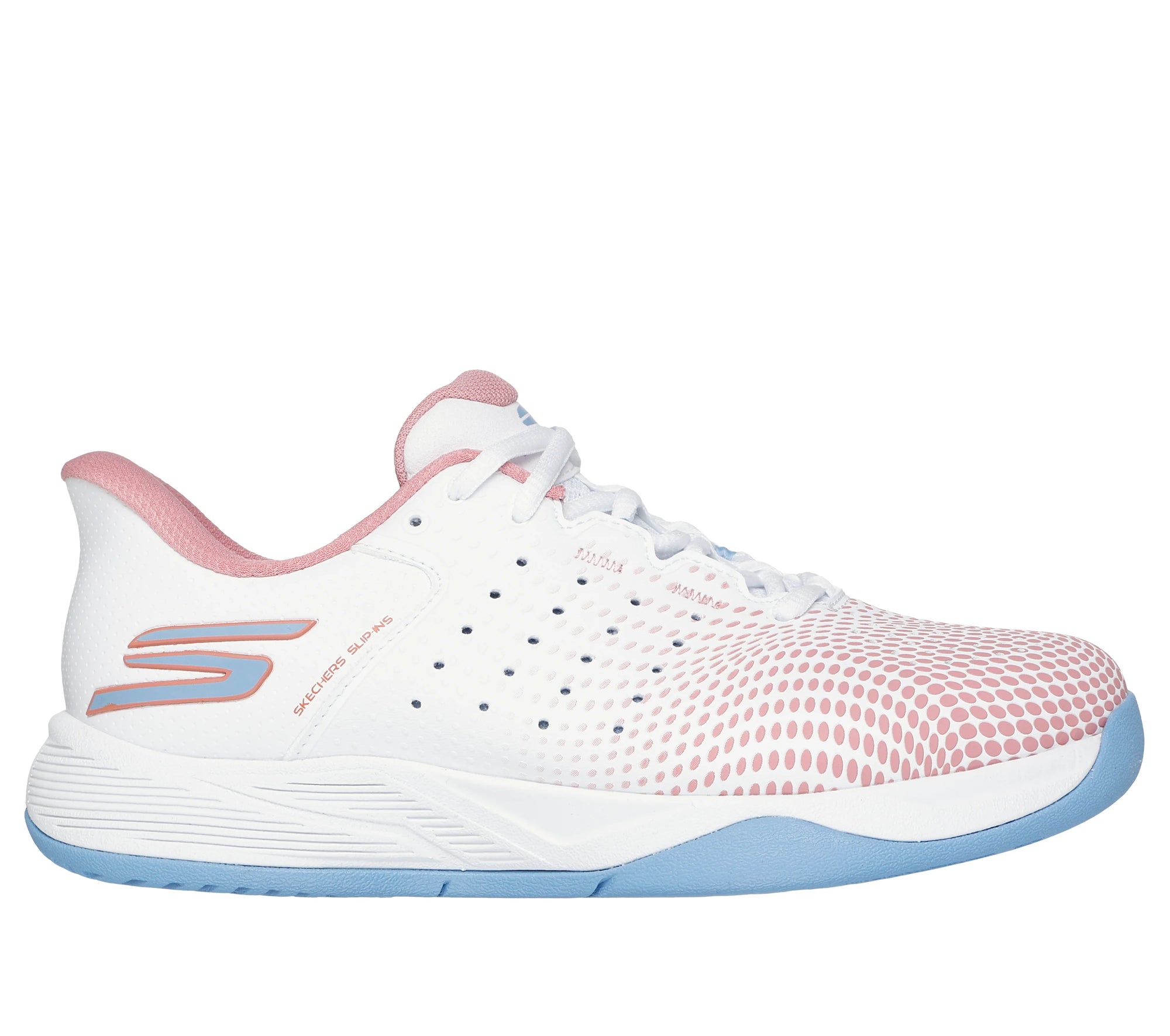 Skechers Slip-ins Relaxed Fit: Viper Court Reload Women's White/Light Blue