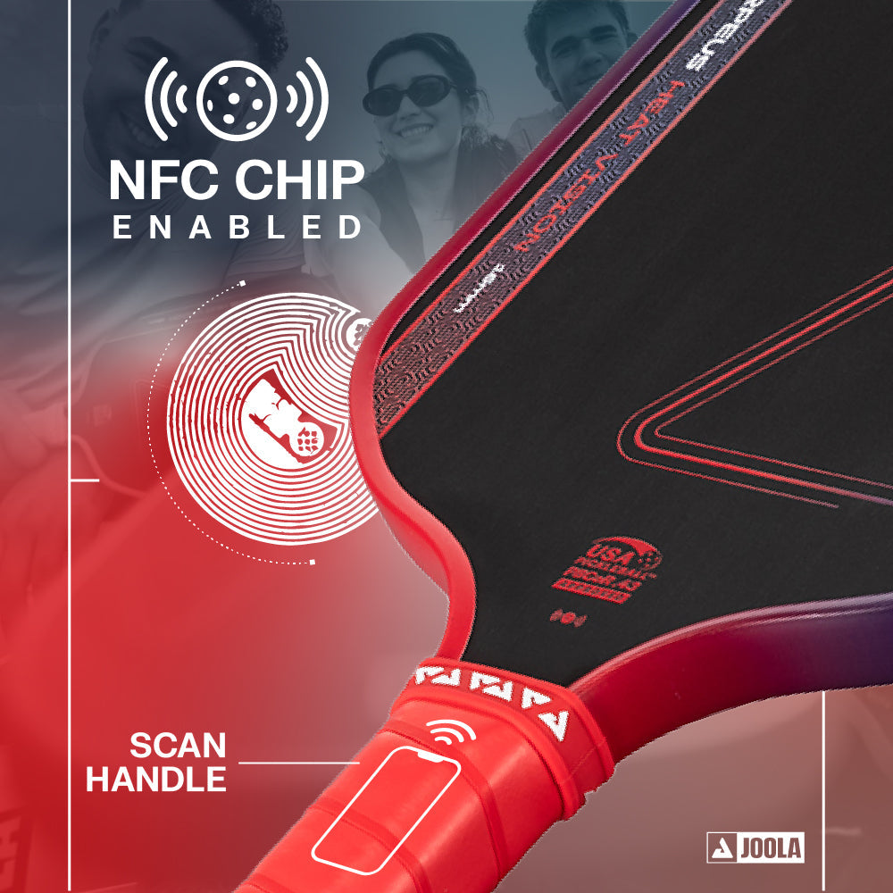 JOOLA Scorpeus Heat Vision Pickleball Paddle - Flash JOOLA Yellow