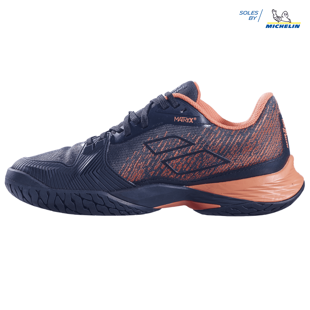Jet Mach 3 All Court Women - Black/Living Coral