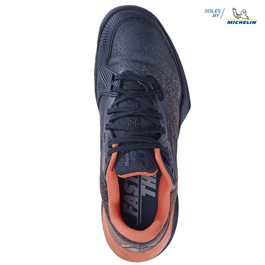 Jet Mach 3 All Court Women - Black/Living Coral