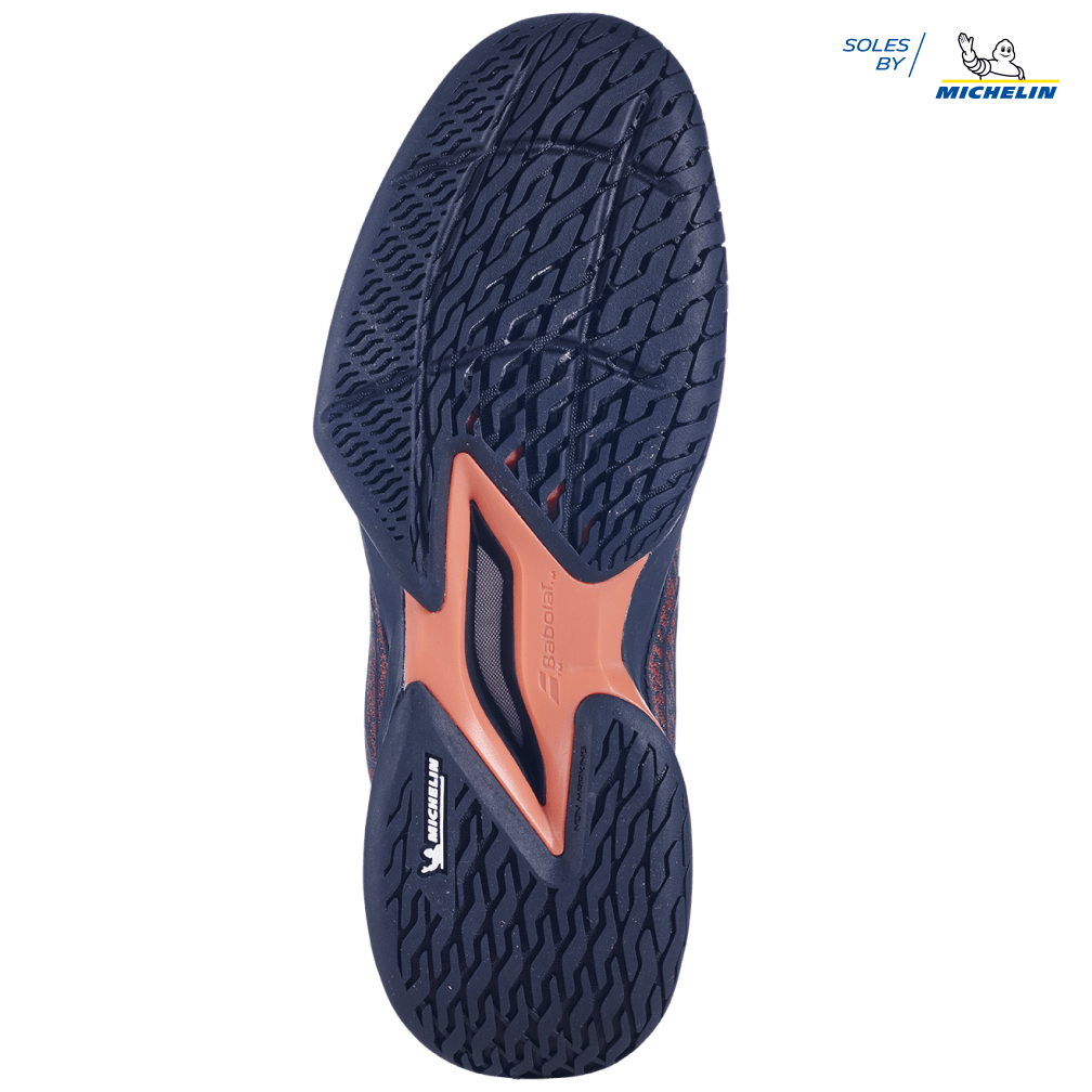 Jet Mach 3 All Court Women - Black/Living Coral