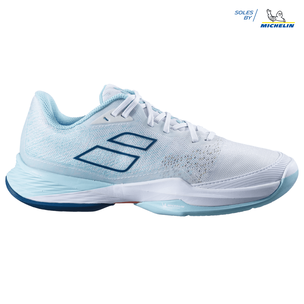 Babolat Jet Mach 3 All Court Women - White/Angel Blue
