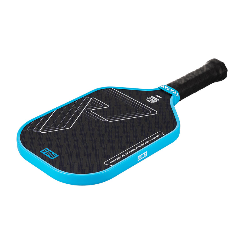 Joola Perseus Double Vision Pickleball Paddle - Bolt Blue