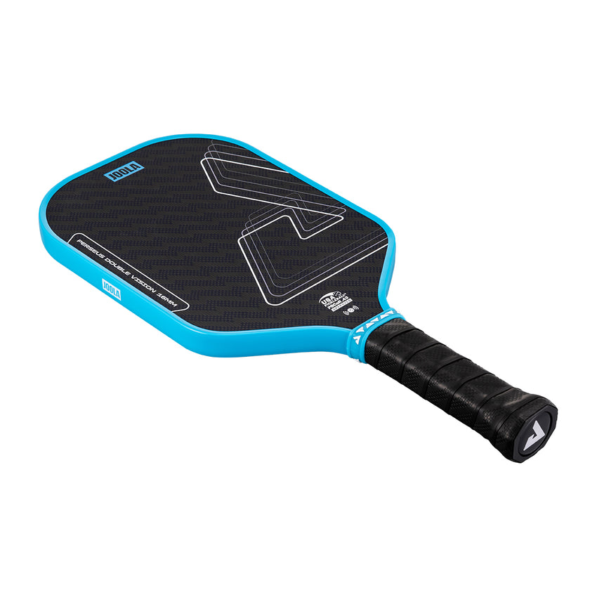 Joola Perseus Double Vision Pickleball Paddle - Bolt Blue