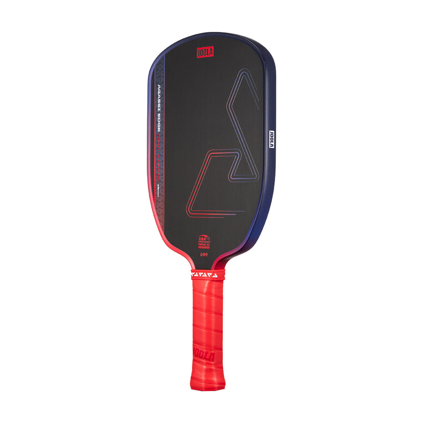 JOOLA Agassi Edge Heat Vision Pickleball Paddle - Blaze Red