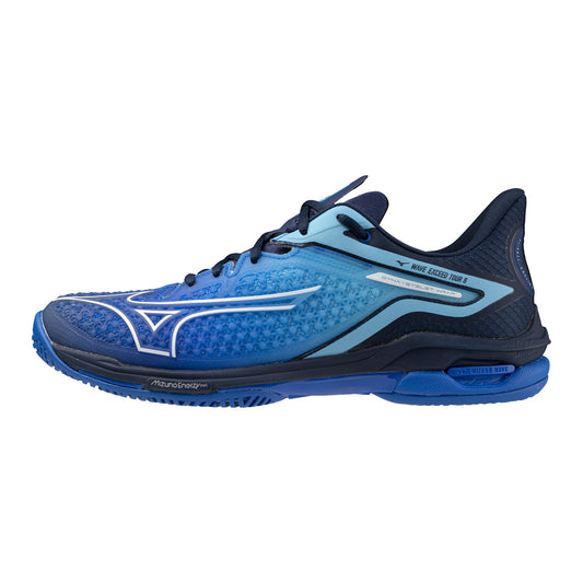 Mizuno WAVE EXCEED TOUR 6 AC MEN'S TENNIS SHOE - MUGEN BLUE-WHITE