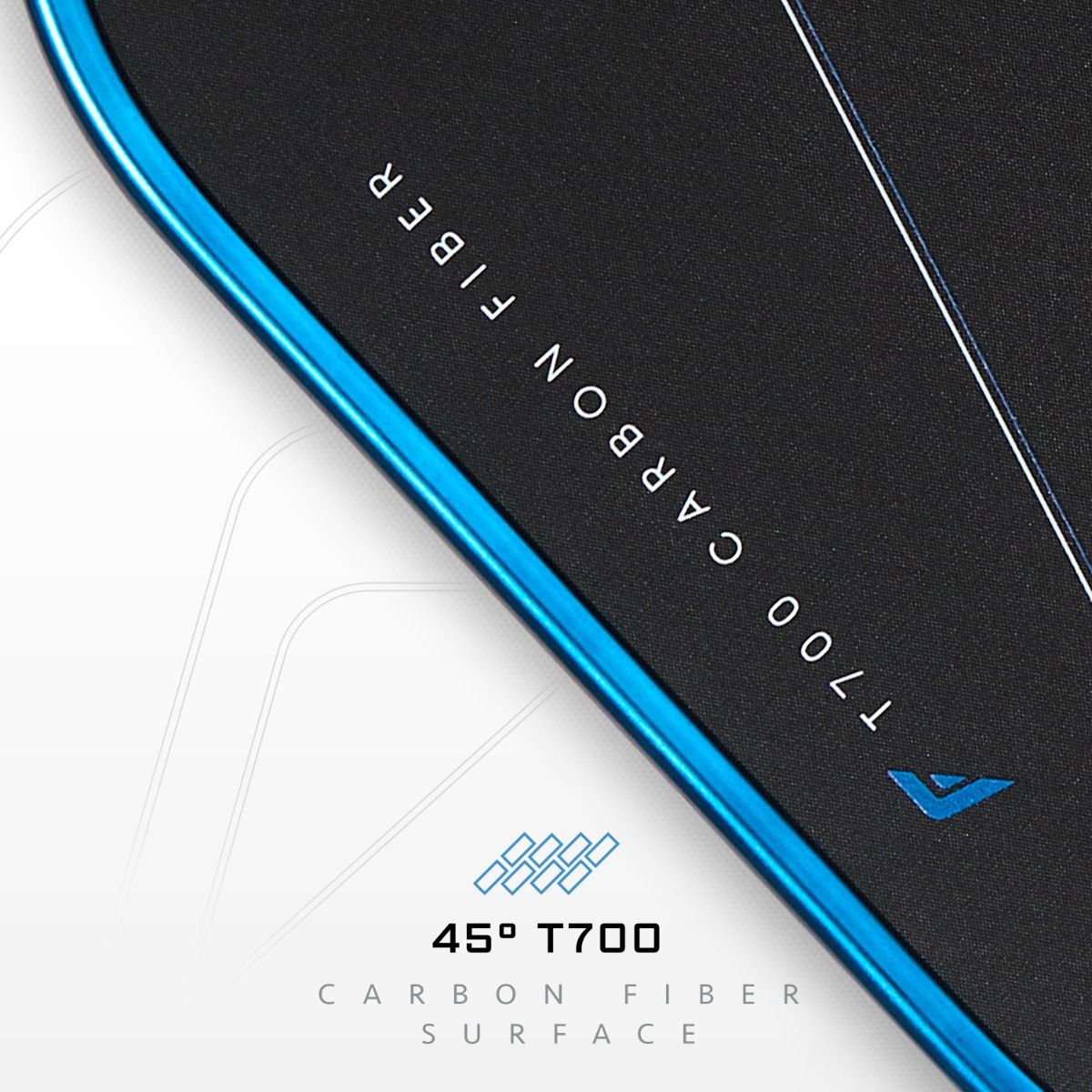 Franklin C45° Carbon Fiber Pickleball Paddle - 14mm - Blue