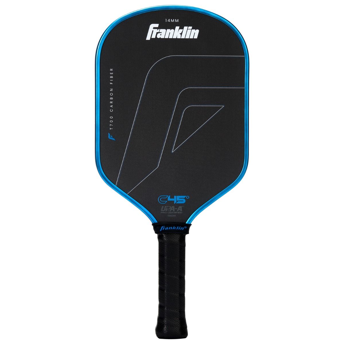 Franklin C45° Carbon Fiber Pickleball Paddle - 14mm - Blue