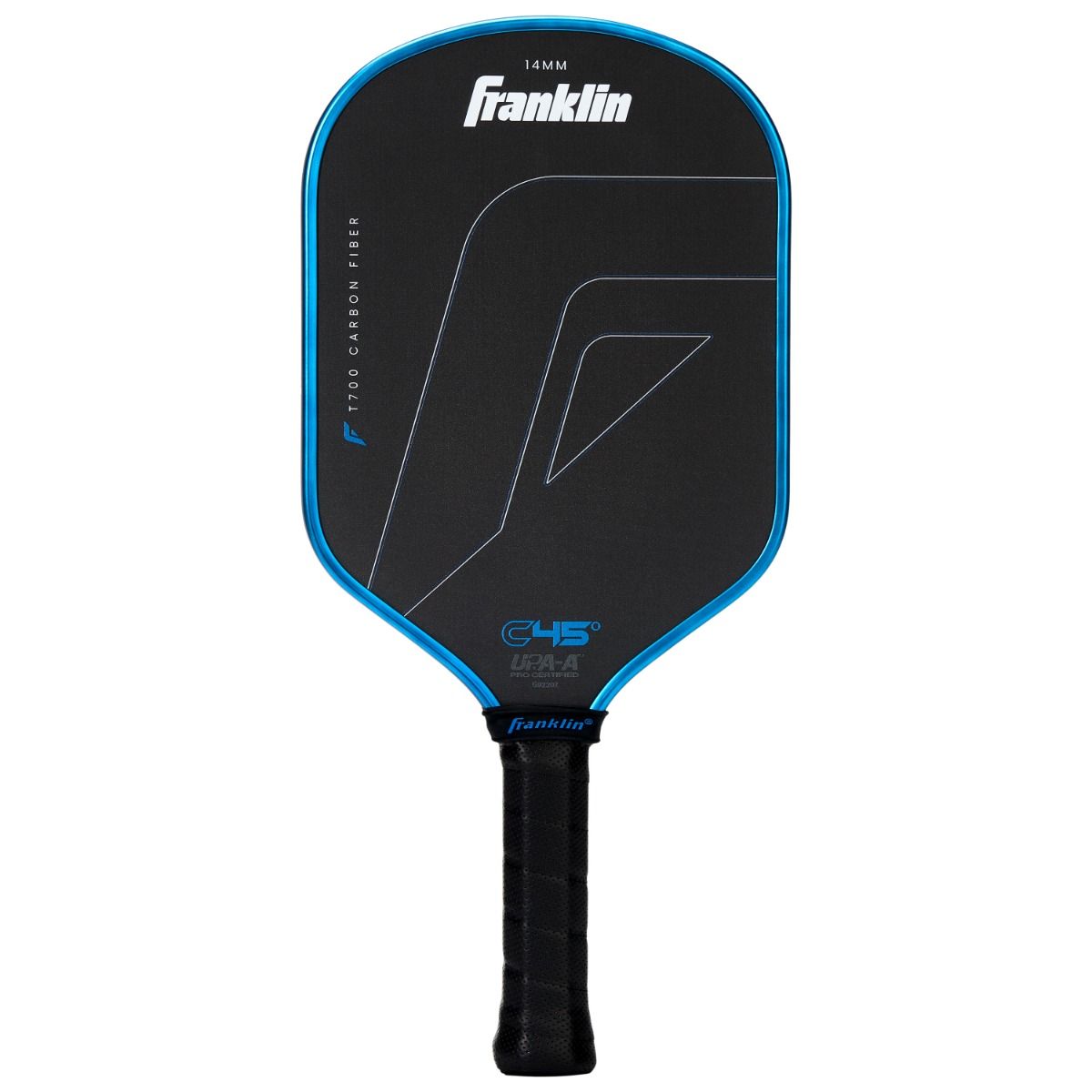 Franklin C45° Carbon Fiber Paddle - 14mm - Blue