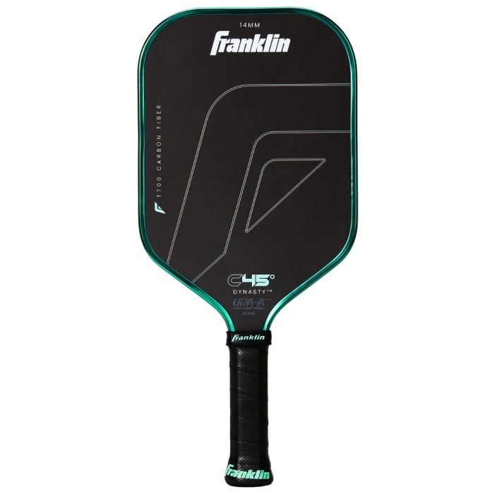 Franklin C45° Carbon Fiber Pickleball Paddle - Dynasty 14mm - Green