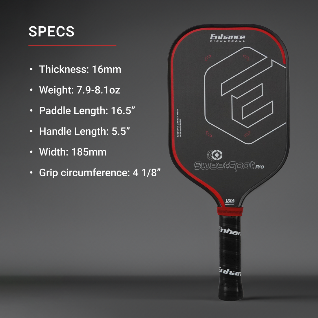 Enhance Pickleball SweetSpot Pro Pickleball Paddle