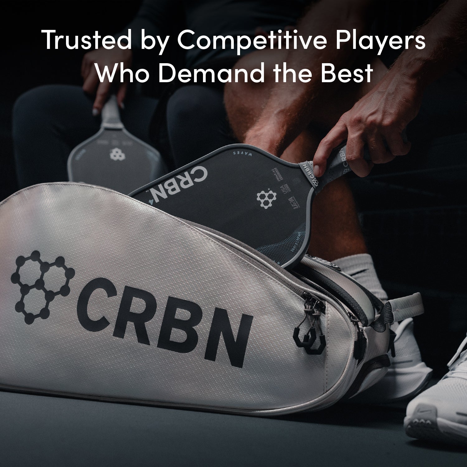 CRBN 2 TruFoam Waves Pickleball Paddle | (Square)