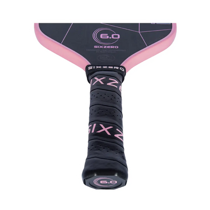 SixZero Double Black Diamond Control Paddle - Cherry Blossom Pink (pink edgeguard)