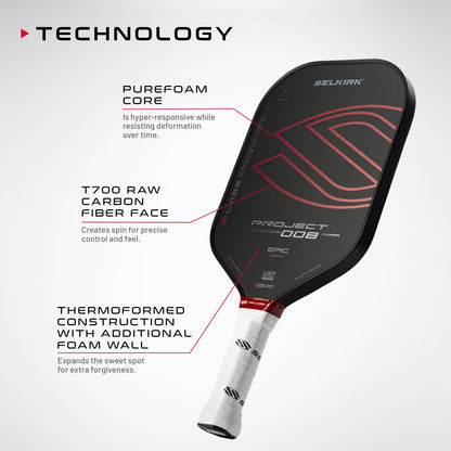 Selkirk Labs Project 008 Tour Pickleball Paddle - 13mm