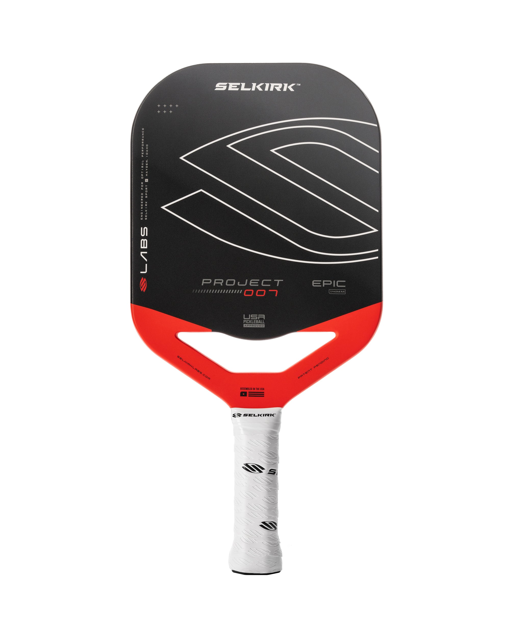 Selkirk LABS Project 007 Epic 14mm Pickleball Paddle - Hard Case