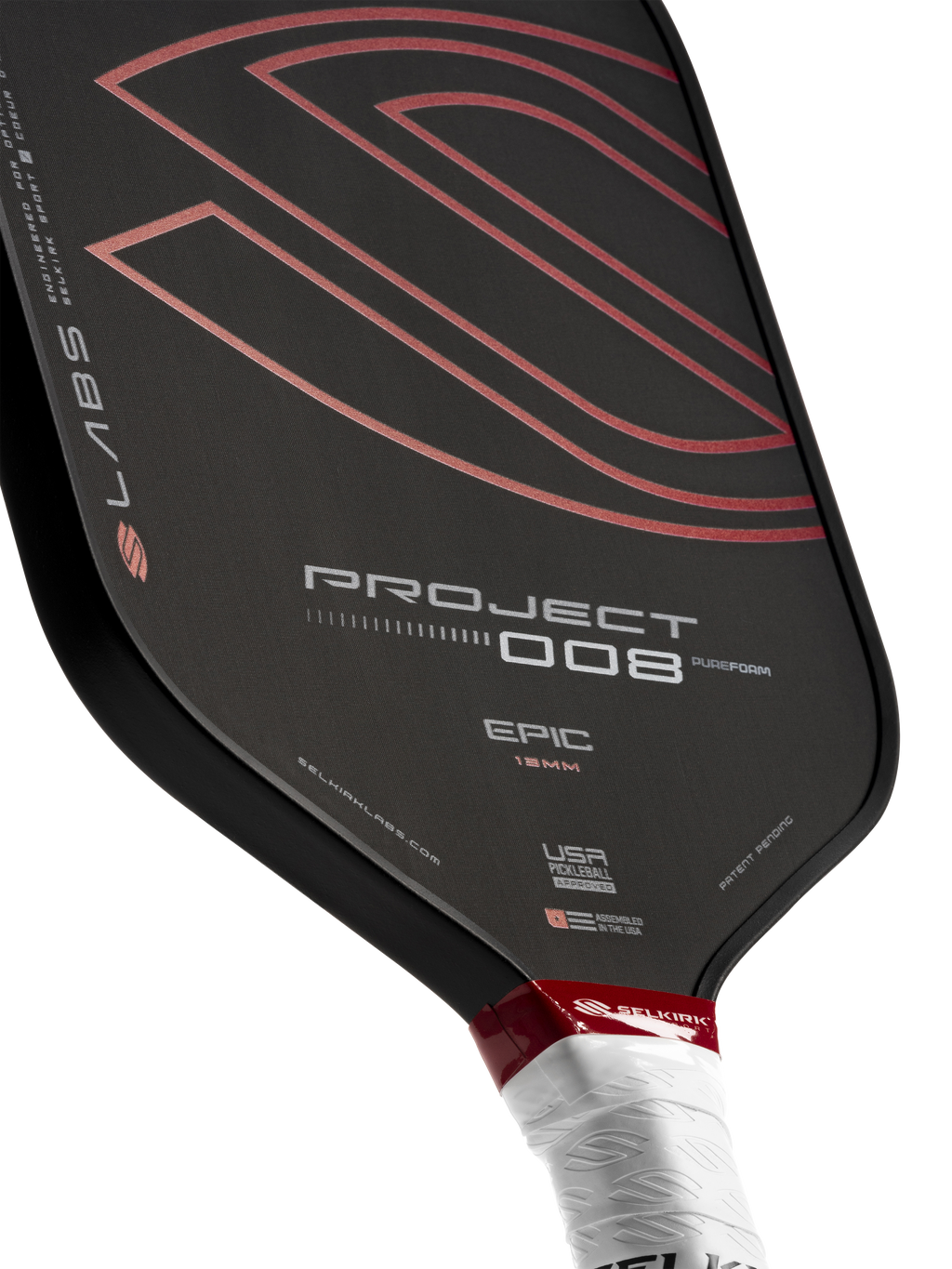 Selkirk Labs Project 008 Epic Pickleball Paddle - 13mm
