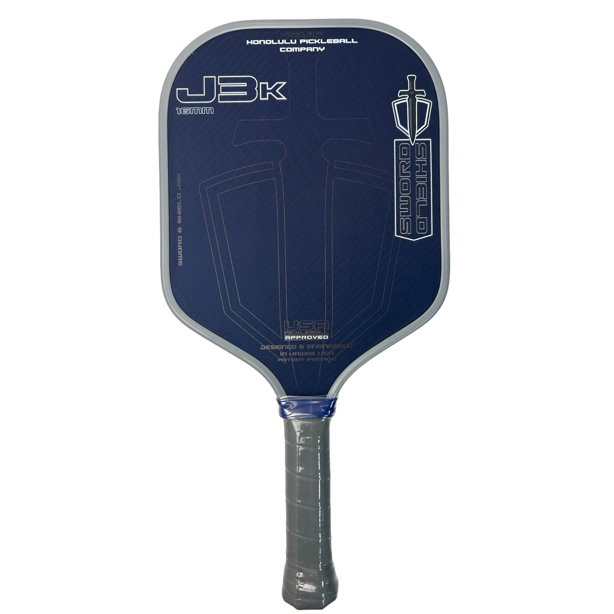 HONOLULU Pickleball Company Sword & Shield J3K Paddle