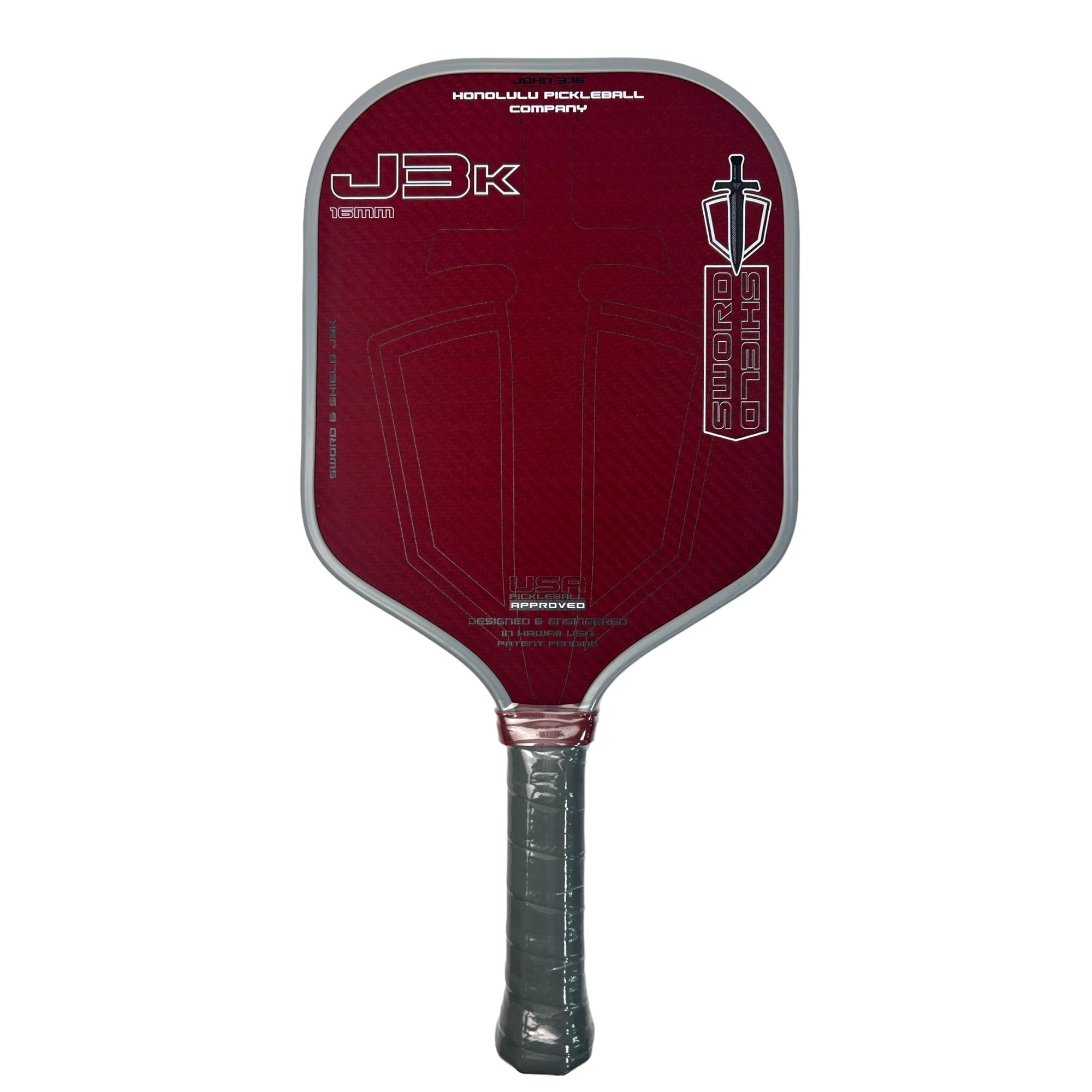 HONOLULU Pickleball Company Sword & Shield J3K Paddle
