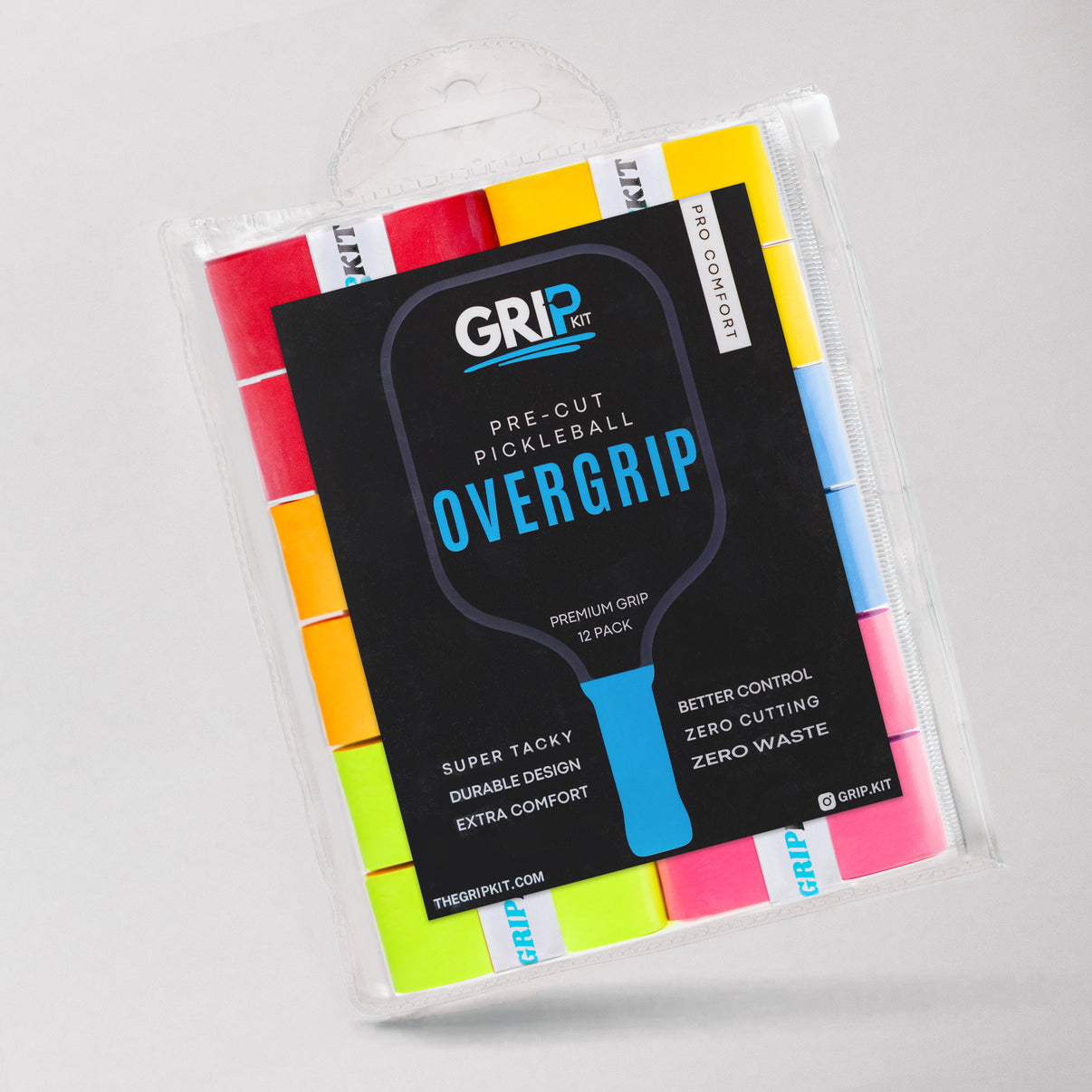 GripKit PRO COMFORT OVERGRIPS 12 PACK