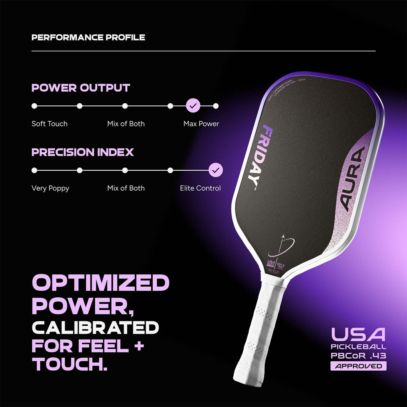 Friday Aura Elongated Paddle