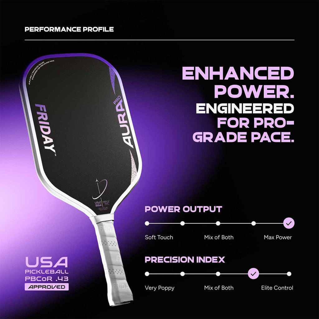 Friday Aura Pro Elongated Paddle