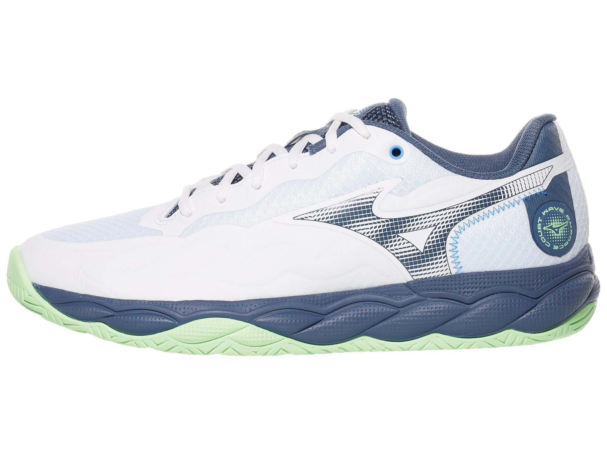 WAVE ENFORCE COURT AC MEN - WHITE-VINTAGE INDIGO